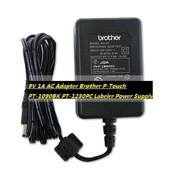 *Brand NEW*9V 1A AC Adapter Brother P-Touch PT-1090BK PT-1230PC Labeler Power Supply